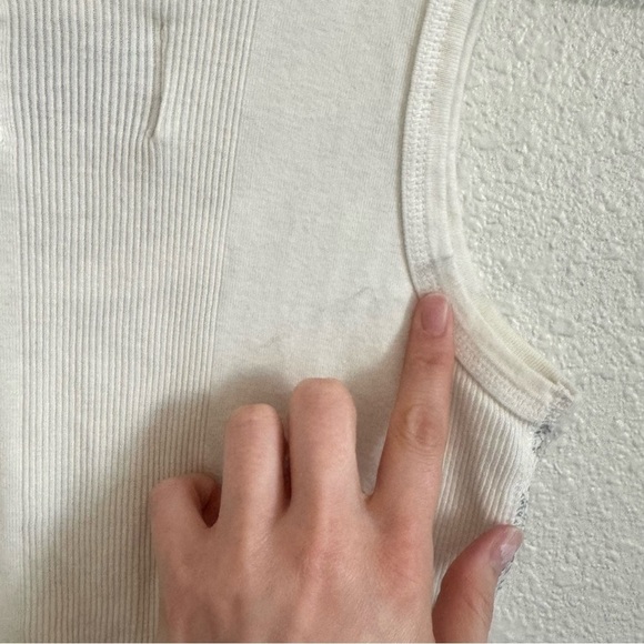 VTG Twisted Hearts Womens Small Y2K Beaded Boho Gothic Tank Top Preppy Geometric - Picture 8 of 9